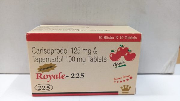 DOMESTIC US to US  Tomoll Royal 225mg​ tap100 mg / caris125 mg