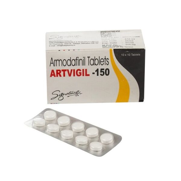 DOMESTIC US to US  ARModafinil Artvigil 150mg