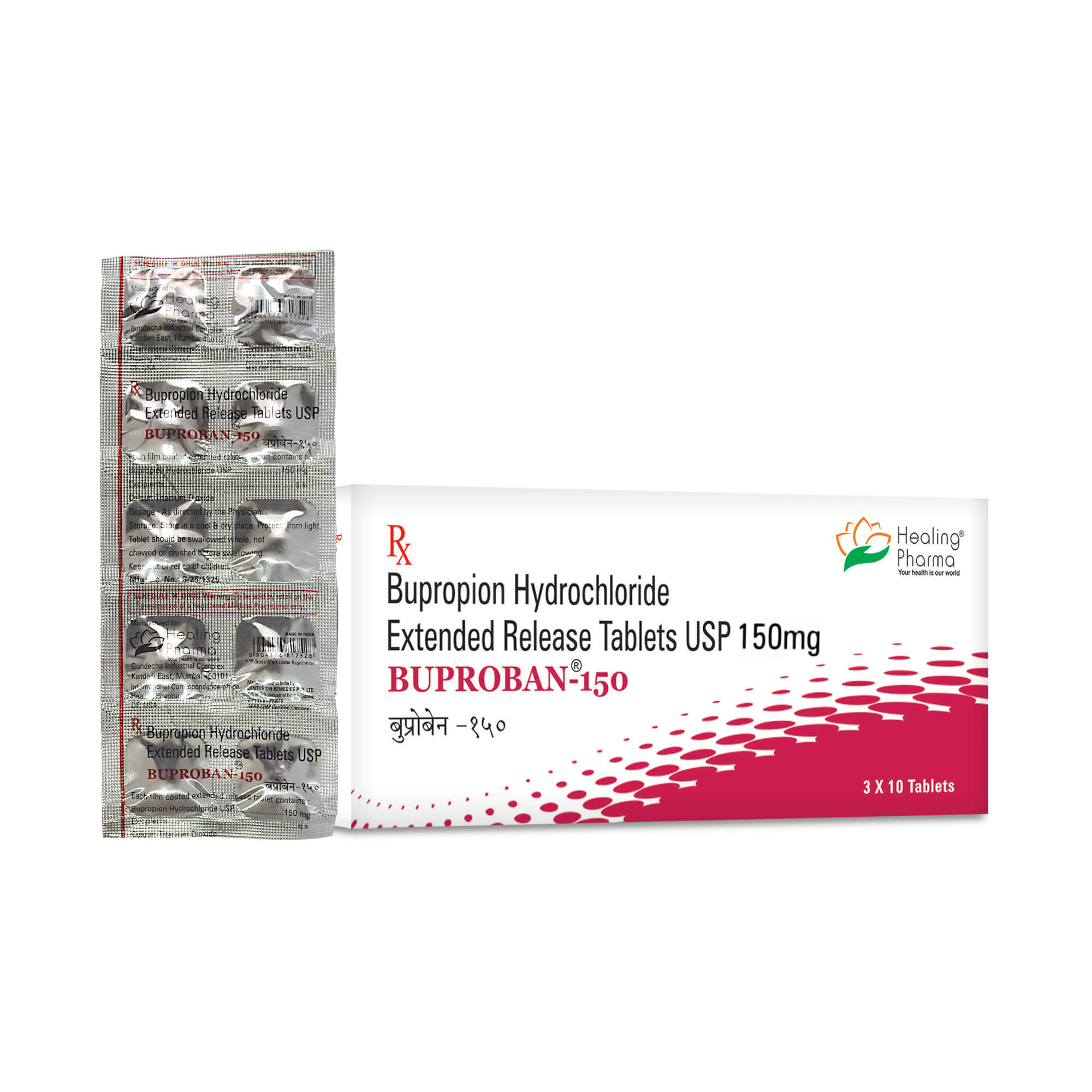 Buproban 150mg ER Bupropion